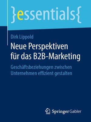 cover image of Neue Perspektiven für das B2B-Marketing